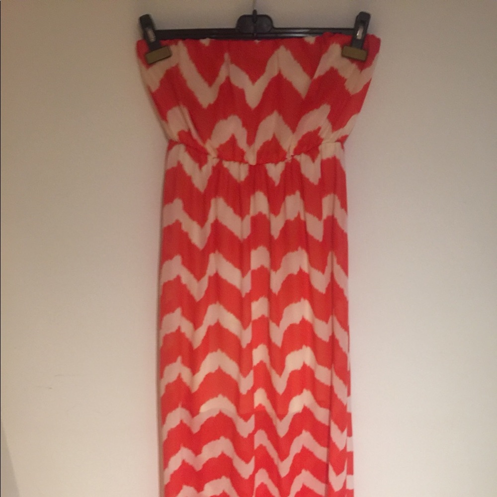 Strapless maxi dress boutique 1861